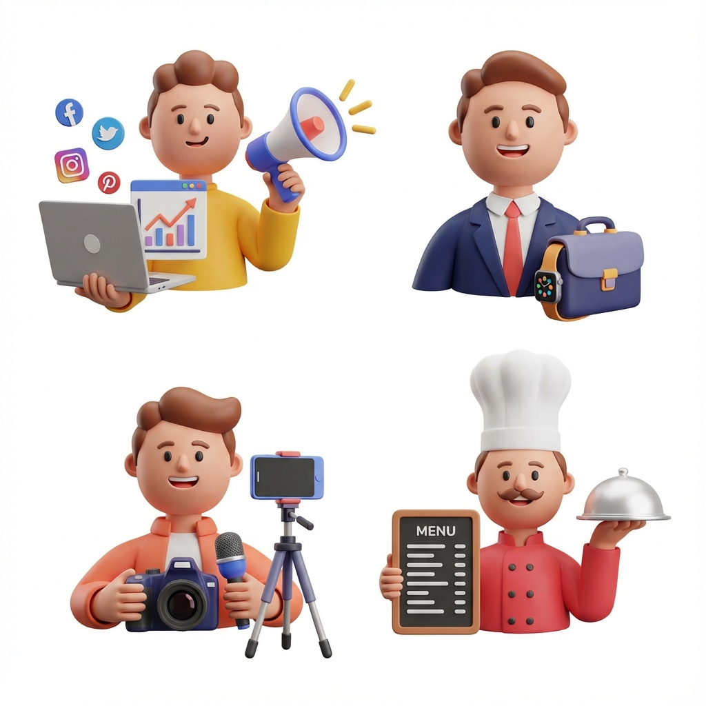 Built for Everyone 3D Illustration