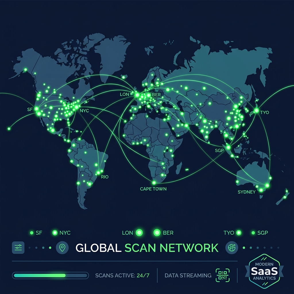 QR Geolocation Analytics Dashboard