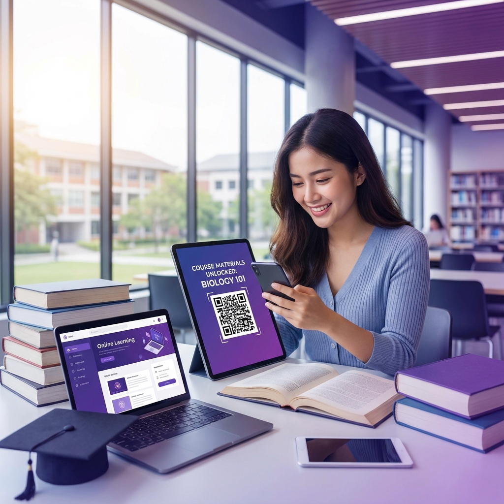 Course QR Code - Learn Anywhere