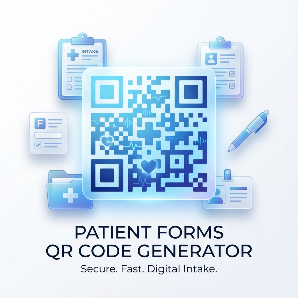 Patient Forms QR Code - Digital Intake