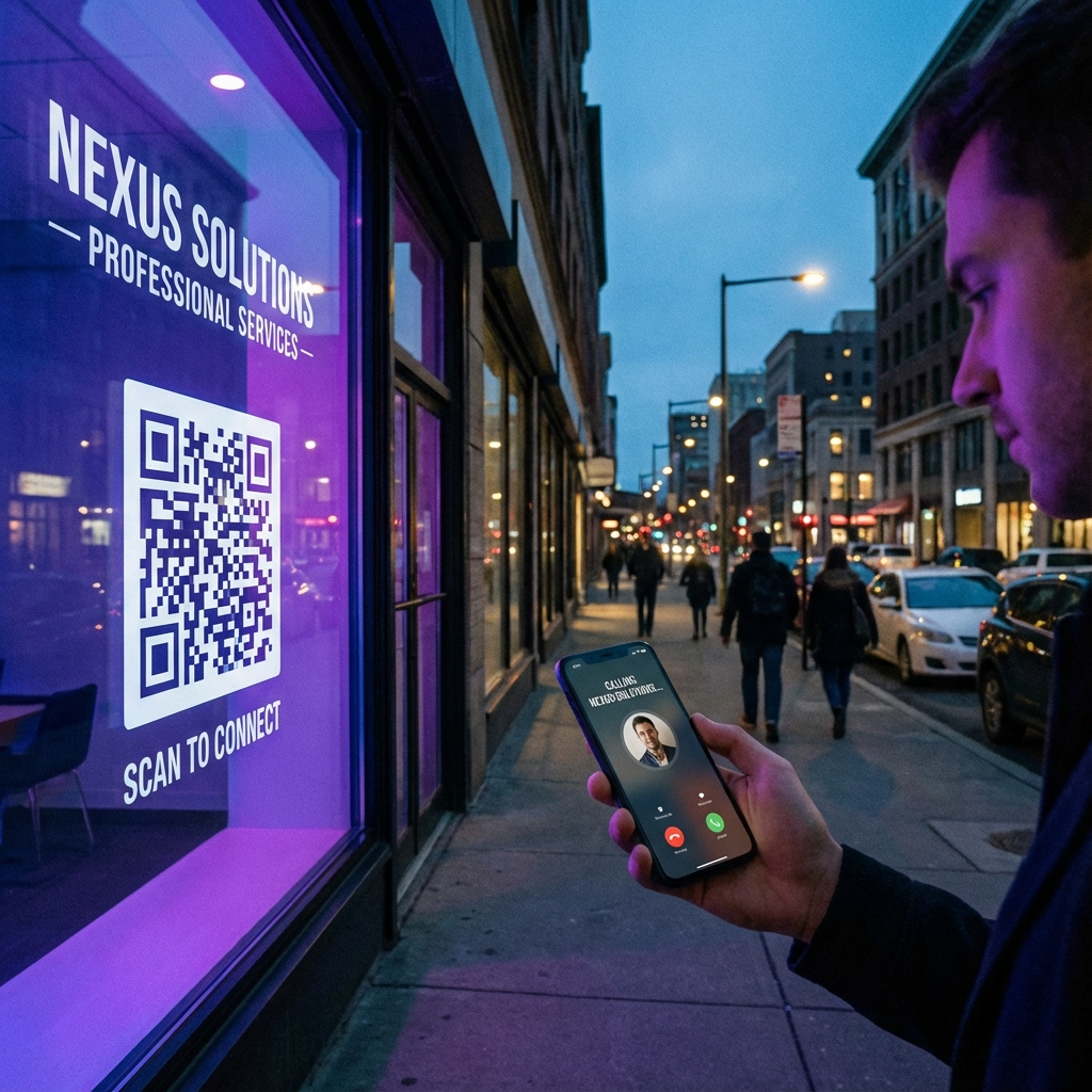 Phone QR Code - Scan to call instantly