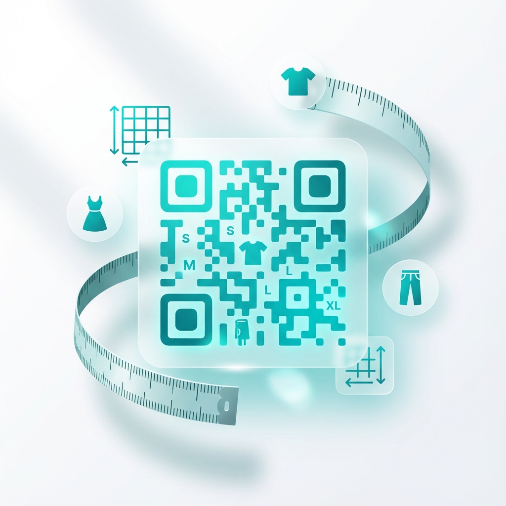 Size Guide QR Code - Perfect Fit