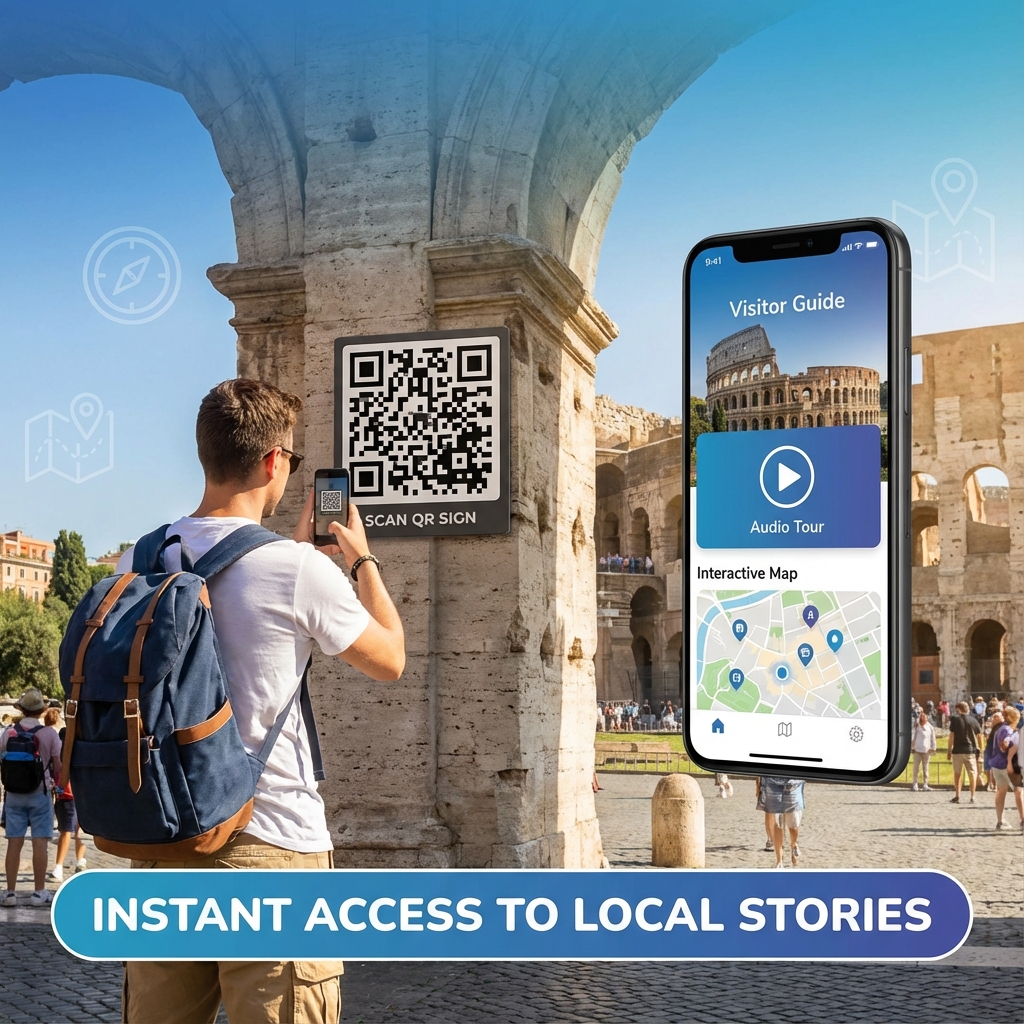 Tourist QR Code - Explore Attractions