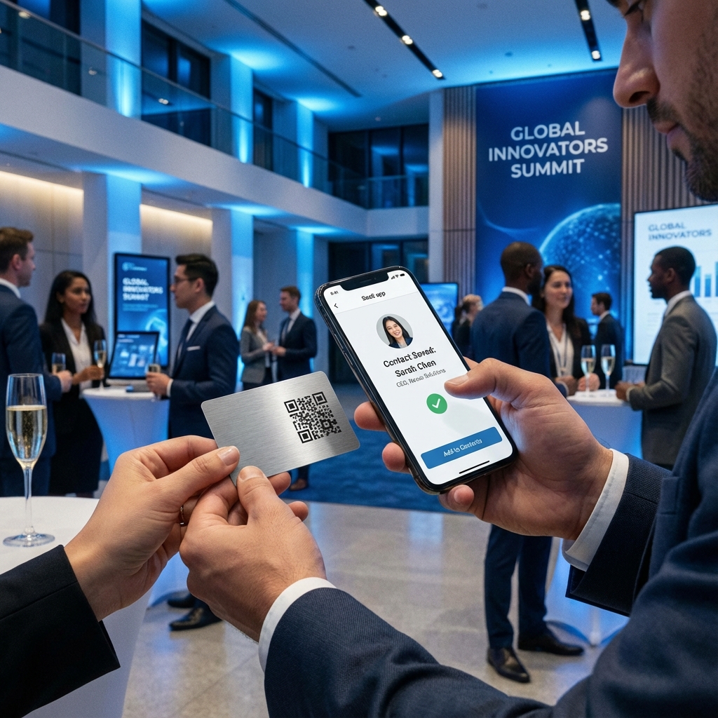 vCard QR Code - Save contacts instantly