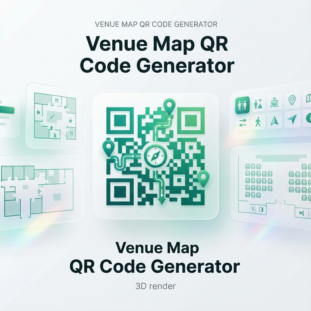 Venue Map QR Code - Navigate Events